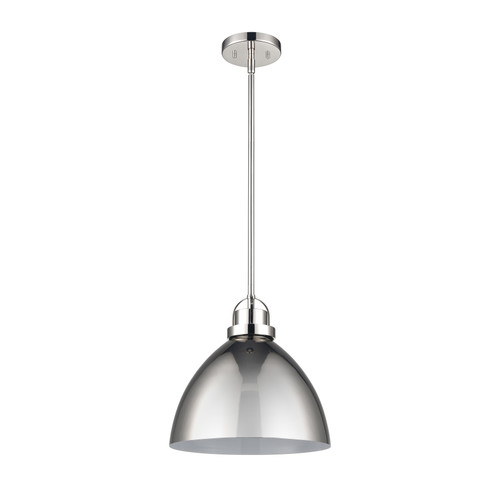 ELK HOME 89660/1 Somerville 12'' Wide 1-Light Pendant - Polished Nickel