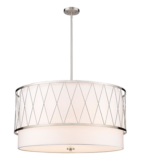 Z-LITE 198-32BN 5 Light Pendant, Brushed Nickel