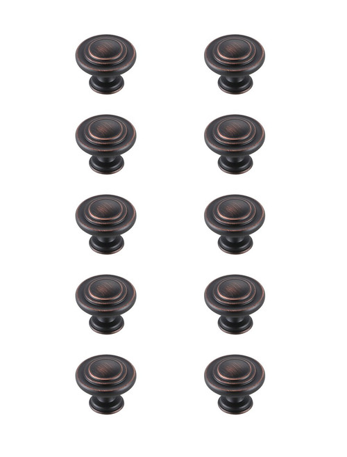 Elegant Decor KB2006-ORB-10PK Minu 1.3" Diameter Oil-rubbed Bronze Mushroom Knob Multipack (Set of 10) Elegant Decor KB2006-ORB-10PK Minu 1.3" Diameter Oil-rubbed Bronze Mushroom Knob Multipack (Set of 10)