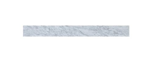 Elegant Decor BS1240CRA 40 inch backsplash in carrara white