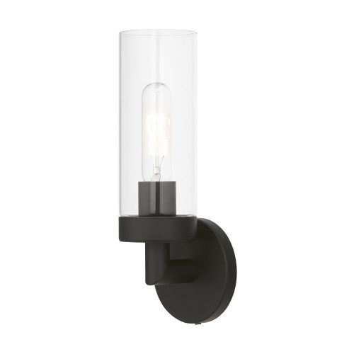 LIVEX LIGHTING 16171-04 1 Light Black ADA Single Sconce LIVEX LIGHTING 16171-04 1 Light Black ADA Single Sconce