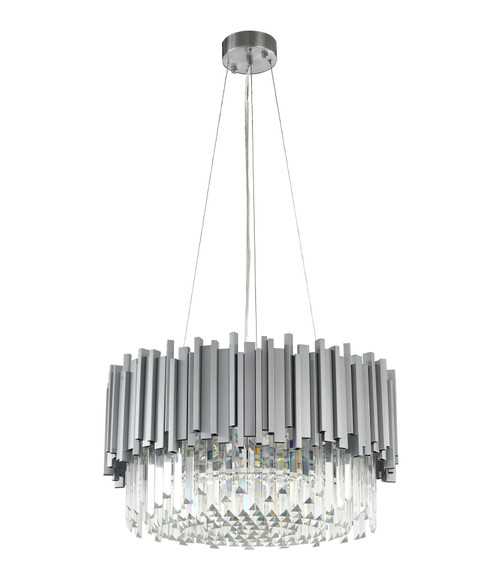 BETHEL INTERNATIONAL MU10C22CH 40-Light Chandelier, Chrome