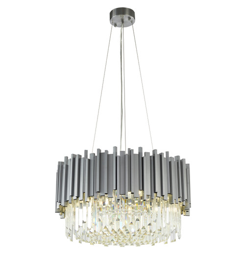 BETHEL INTERNATIONAL MU10C22CH 40-Light Chandelier, Chrome