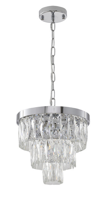 BETHEL INTERNATIONAL OC37C12CH 60-Light Chandelier, Chrome