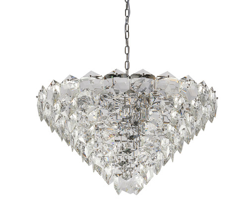 BETHEL INTERNATIONAL GL433C32CH 40-Light Chandelier, Chrome