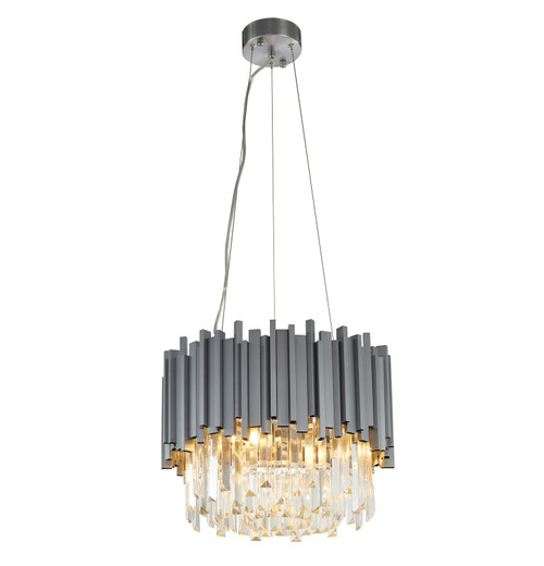 BETHEL INTERNATIONAL MU10C16CH 40-Light Chandelier, Chrome