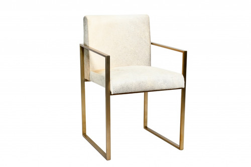 BETHEL INTERNATIONAL 1205CR/GD/GREY Living Room Furniture, Gold