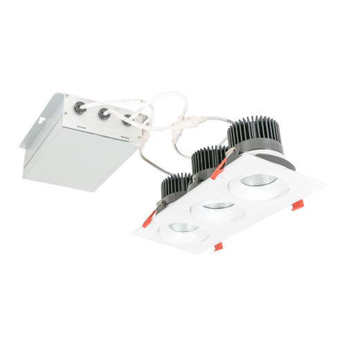 JESCO LIGHTING ML5-3-112M-SW5-WH ML5 3-Light LED Modulinear Recessed 120V 36W Adjustable Color Temperature WH JESCO LIGHTING ML5-3-112M-SW5-WH ML5 3-Light LED Modulinear Recessed 120V 36W Adjustable Color Temperature WH