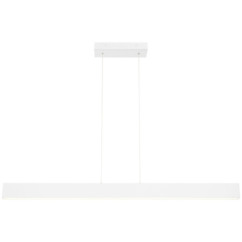 ACCESS LIGHTING 24900LEDD-MWH/ACR 1-Light Dual Voltage LED Linear Pendant, Matte White ACCESS LIGHTING 24900LEDD-MWH/ACR 1-Light Dual Voltage LED Linear Pendant, Matte White