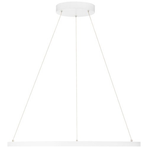 ACCESS LIGHTING 52067LEDD-MWH/ACR 1-Light Dual Voltage LED Pendant, Matte White ACCESS LIGHTING 52067LEDD-MWH/ACR 1-Light Dual Voltage LED Pendant, Matte White
