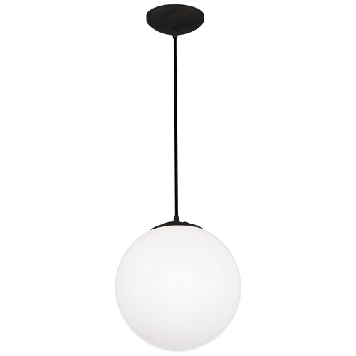 ACCESS LIGHTING 23941-MBL/OPL 1-Light Pendant, Matte Black