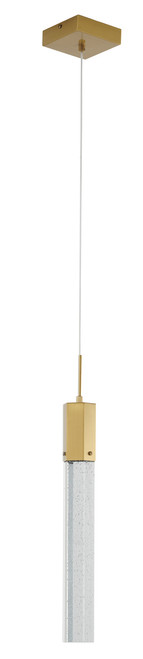 BETHEL INTERNATIONAL ADS25P19G 1-Light Pendant, Gold