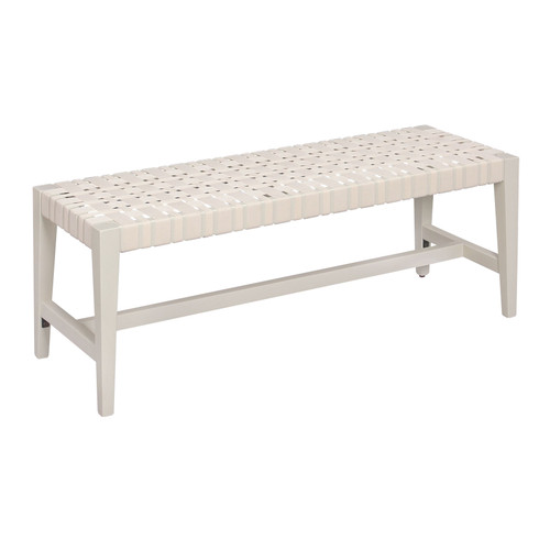 ELK HOME S0075-9990 Causeway Bench - Off White