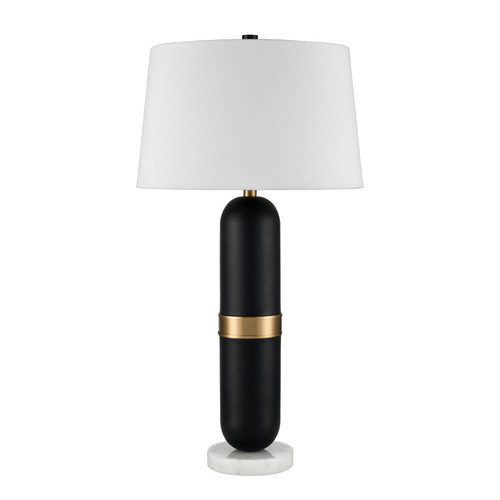 ELK HOME H0019-9576 Pill 34'' High 1-Light Table Lamp - Matte Black