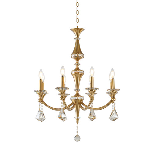 BETHEL INTERNATIONAL LA43C27BR 8-Light Chandelier, Chrome BETHEL INTERNATIONAL LA43C27BR 8-Light Chandelier, Chrome