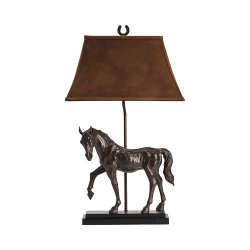 CRESTVIEW COLLECTION CVAQP936 Horse Creek Table Lamp