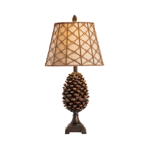 CRESTVIEW COLLECTION CVASP083 Pine Bluff Table Lamp