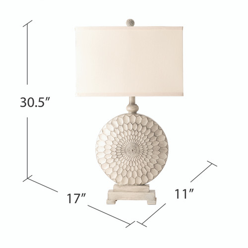 CRESTVIEW COLLECTION CVAVP266 Sun Dance Table Lamp