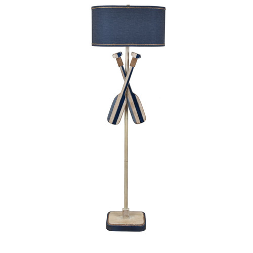 CRESTVIEW COLLECTION CVAVP1423 Boat Oar Floor Lamp