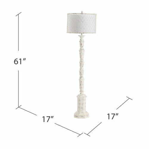 CRESTVIEW COLLECTION CVAVP1472 Para Floor Lamp