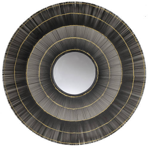 CRESTVIEW COLLECTION CVMZRN005 44"Mirror Glass Dia- 14"  1PCS UPS PACK/3.4'