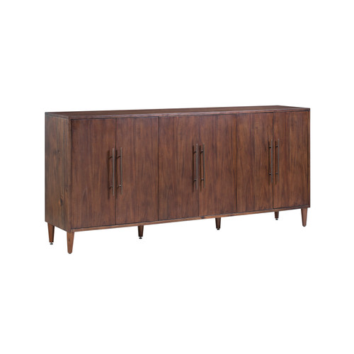 CRESTVIEW COLLECTION CVFVR8138 Hawthorne Estate 6 Door Parkway Pine Sideboard