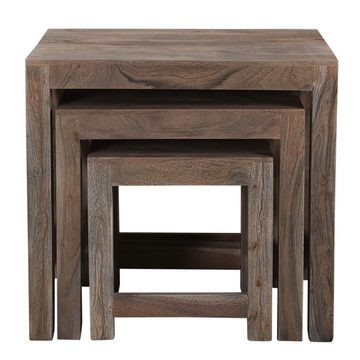 CRESTVIEW COLLECTION CVFNR516 Bengal Manor Acacia Wood Set of Nested Tables