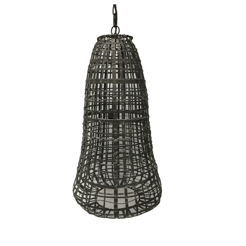 CRESTVIEW COLLECTION CVPDN010 28"H GI PENDANT LIGHT  1PCS UPS PACK/4.59'