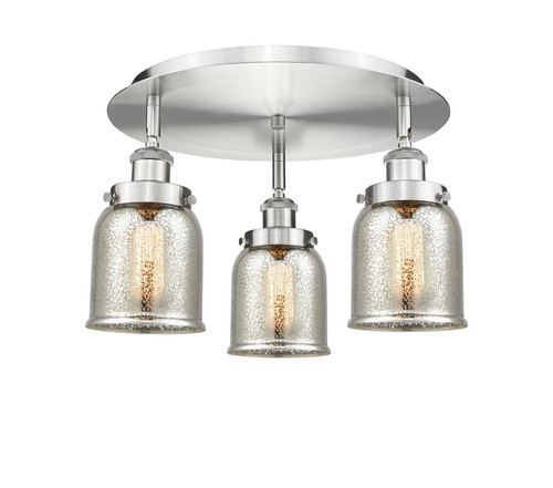 INNOVATIONS 916-3C-SN-G58 Cone 3 16.75 inch Flush Mount Satin Nickel