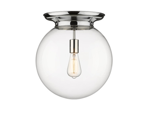 INNOVATIONS 221-1F-PC-G202-14 Beacon 1 14 inch Flush Mount Polished Chrome