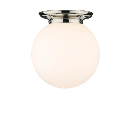 INNOVATIONS 221-1F-PN-G201-14 Beacon 1 14 inch Flush Mount Polished Nickel