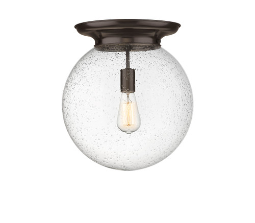 INNOVATIONS 221-1F-OB-G204-14 Beacon 1 14 inch Flush Mount Oil Rubbed Bronze