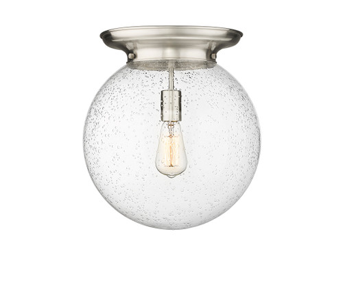 INNOVATIONS 221-1F-SN-G204-14 Beacon 1 14 inch Flush Mount Satin Nickel