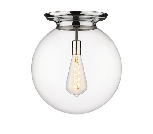 INNOVATIONS 221-1F-PC-G202-16 Beacon 1 16 inch Flush Mount Polished Chrome