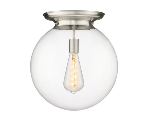 INNOVATIONS 221-1F-SN-G202-16 Beacon 1 16 inch Flush Mount Satin Nickel