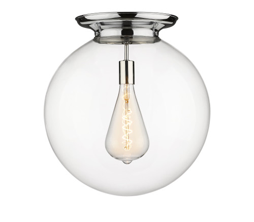 INNOVATIONS 221-1F-PC-G202-18 Beacon 1 18 inch Flush Mount Polished Chrome