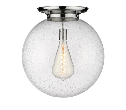 INNOVATIONS 221-1F-PC-G204-18 Beacon 1 18 inch Flush Mount Polished Chrome