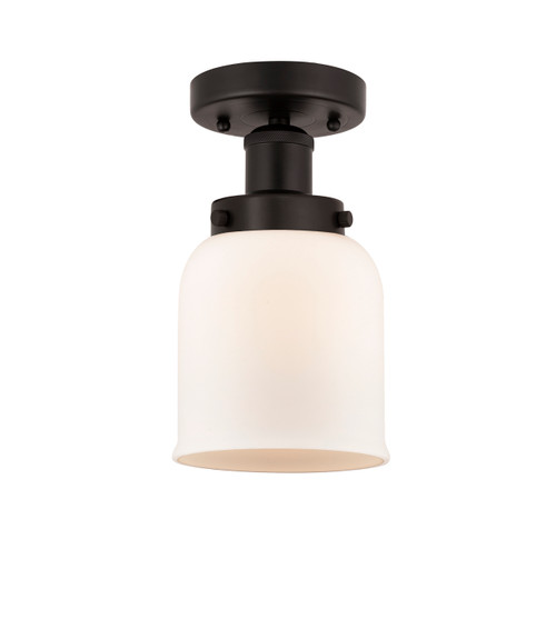 INNOVATIONS 616-1F-OB-G51 Bell 1 Light 6.5 inch Semi-Flush Mount Oil Rubbed Bronze
