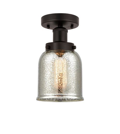 INNOVATIONS 616-1F-OB-G58 Bell 1 Light 6.5 inch Semi-Flush Mount Oil Rubbed Bronze