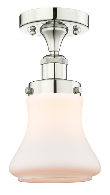 INNOVATIONS 616-1F-PN-G191 Bellmont 1 6.5 inch Semi-Flush Mount Polished Nickel