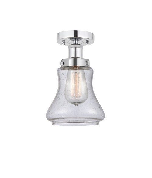 INNOVATIONS 616-1F-PC-G194 Bellmont 1 Light 6.5 inch Semi-Flush Mount Polished Chrome