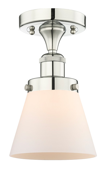 INNOVATIONS 616-1F-PN-G61 Cone 1 6.5 inch Semi-Flush Mount Polished Nickel