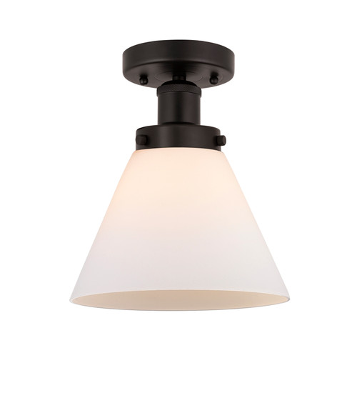INNOVATIONS 616-1F-OB-G41 Cone 1 Light 7.75 inch Semi-Flush Mount Oil Rubbed Bronze