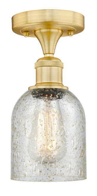 INNOVATIONS 616-1F-SG-G259 Caledonia 1 5 inch Semi-Flush Mount Satin Gold