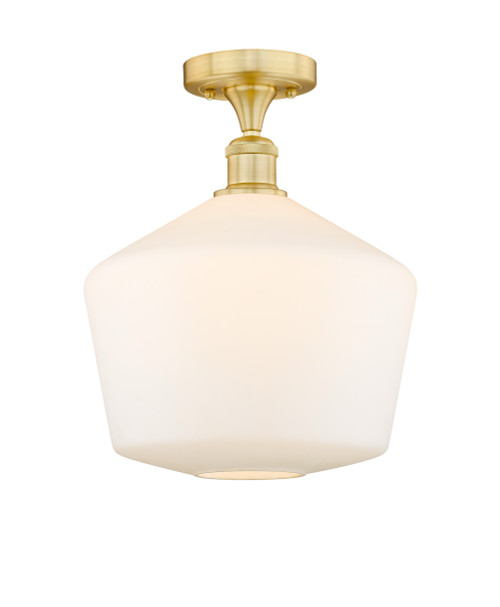 INNOVATIONS 616-1F-SG-G651-12 Cindyrella 1 12 inch Semi-Flush Mount Satin Gold