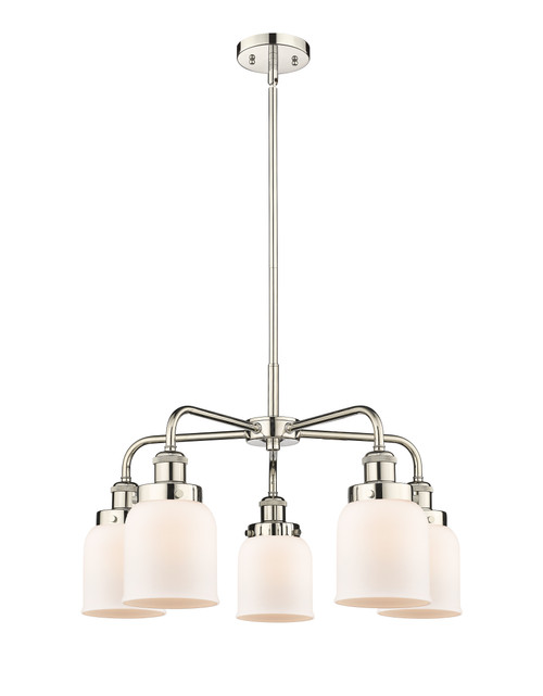 INNOVATIONS 916-5CR-PN-G51 Cone 5 23 inch Chandelier Polished Nickel
