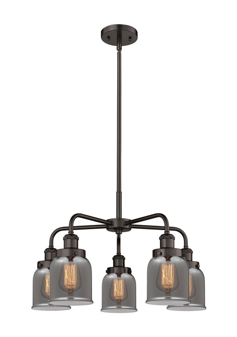 INNOVATIONS 916-5CR-OB-G53 Cone 5 23 inch Chandelier Oil Rubbed Bronze