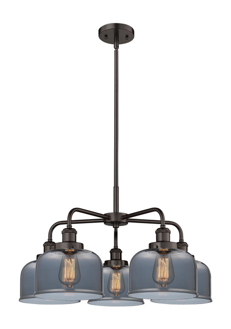 INNOVATIONS 916-5CR-OB-G73 Cone 5 26 inch Chandelier Oil Rubbed Bronze