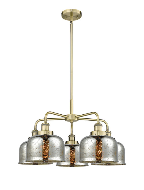 INNOVATIONS 916-5CR-AB-G78 Cone 5 26 inch Chandelier Antique Brass