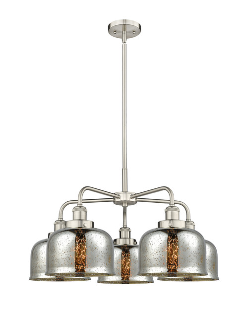 INNOVATIONS 916-5CR-SN-G78 Cone 5 26 inch Chandelier Satin Nickel
